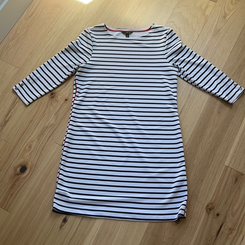 Pinstripe sailor dress Size medium